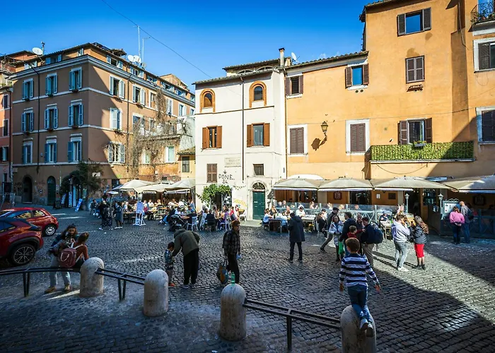 As Feel - Trastevere Nest With Secret Patio Apartment